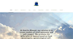 Desktop Screenshot of amritabhoomi.org